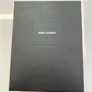 Authentic Saint Laurent Gift Box & Dust Bag